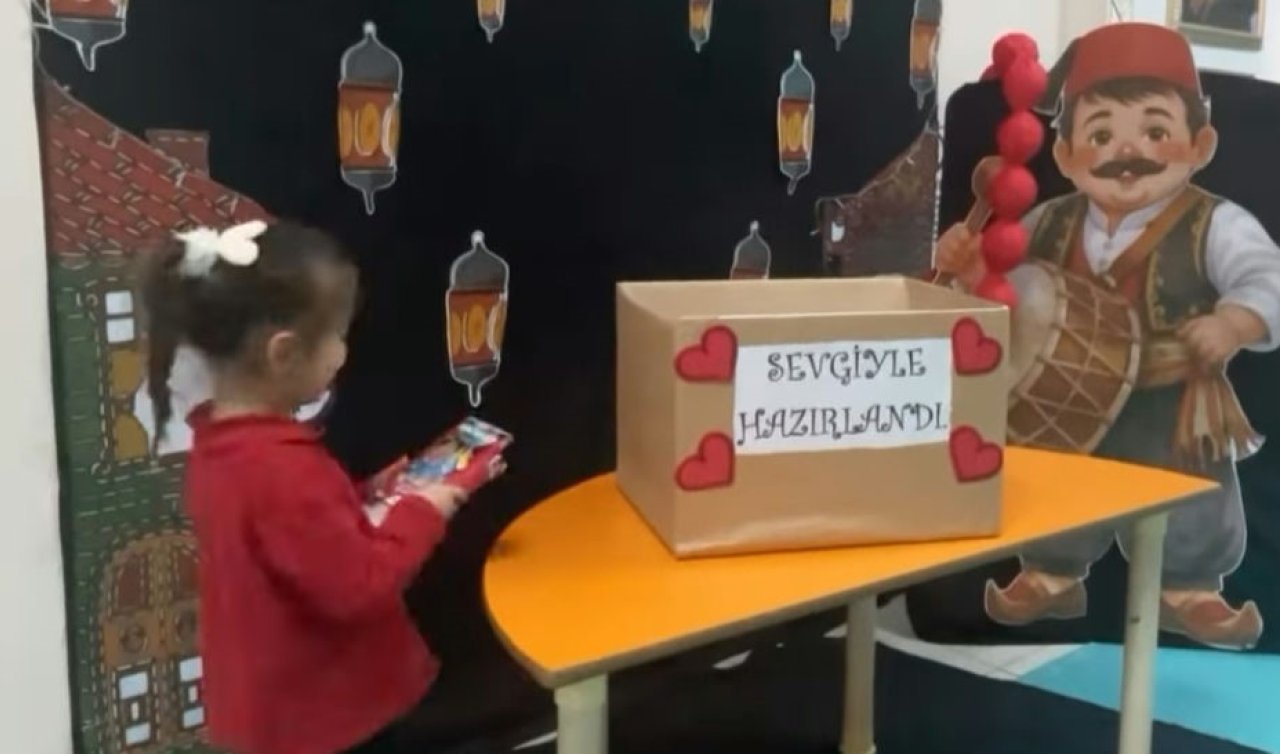  Bozkır’da minik öğrencilerden anlamlı dayanışma