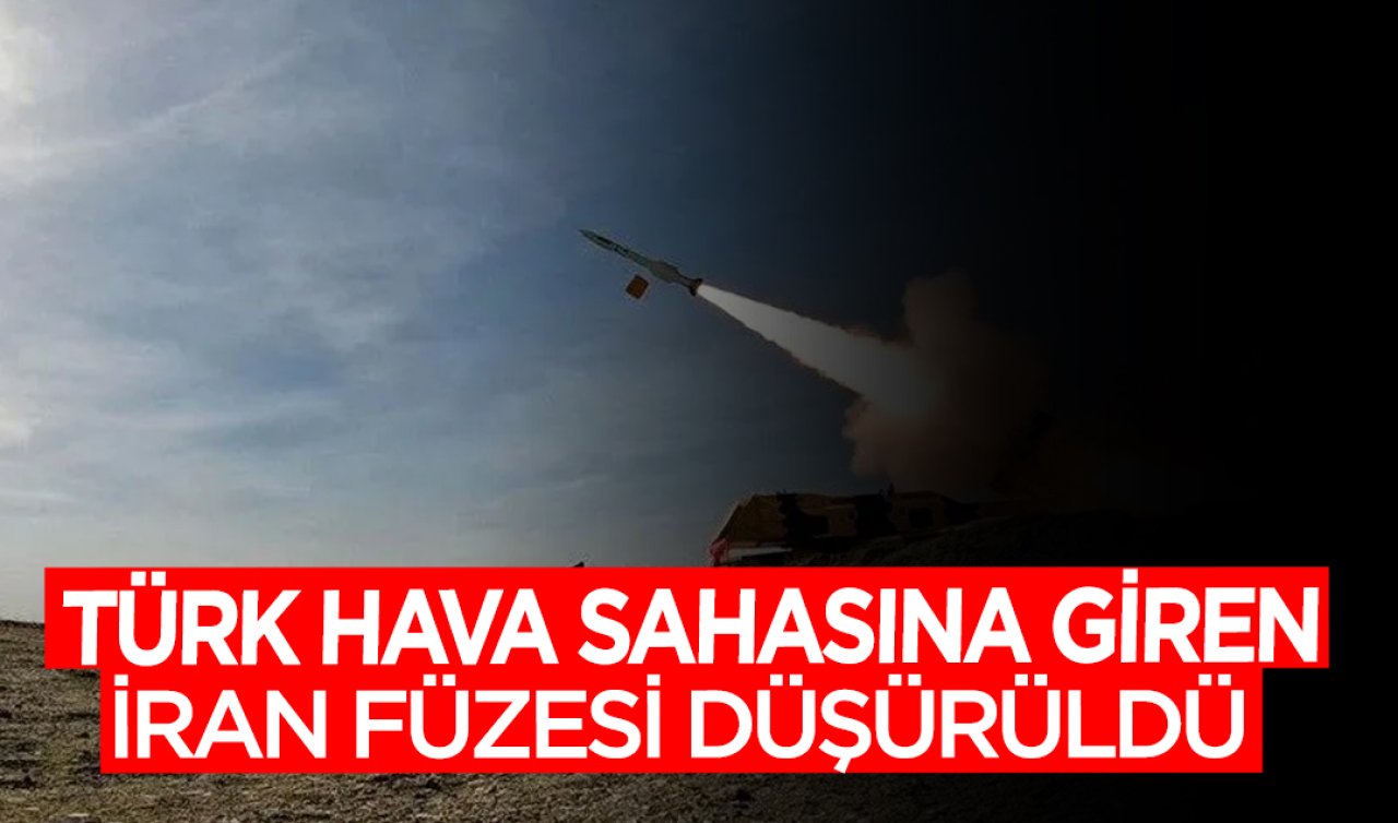 MSB: İran’dan atılan balistik füze engellendi