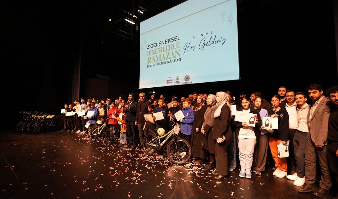 Bilgehanelerin “5. Değerlerle Ramazan Bilgi ve Kültür Yarışması’’ finali büyük heyecana sahne oldu
