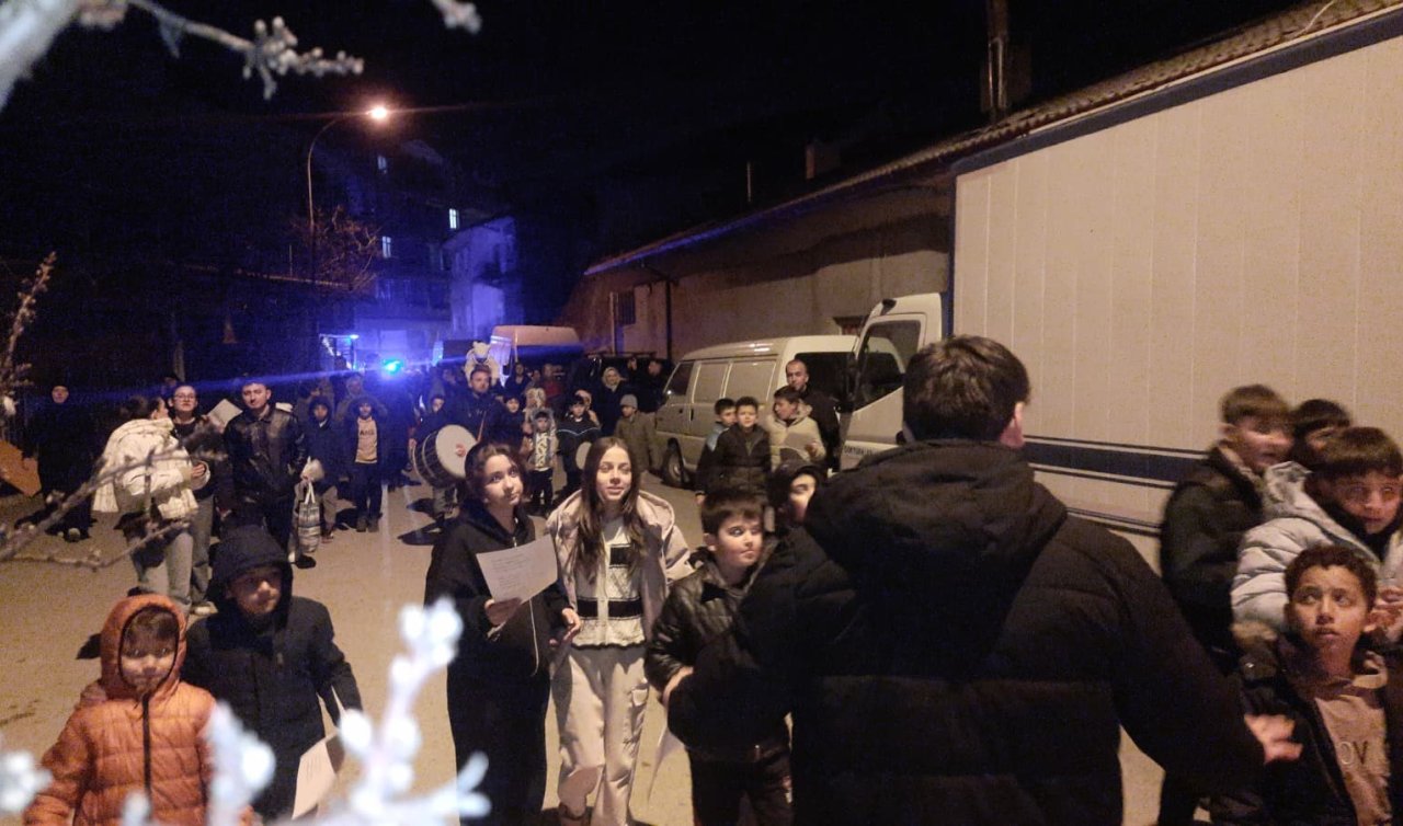 Bozkır’da geleneksel Ramazan coşkusu çocuklarla canlandı