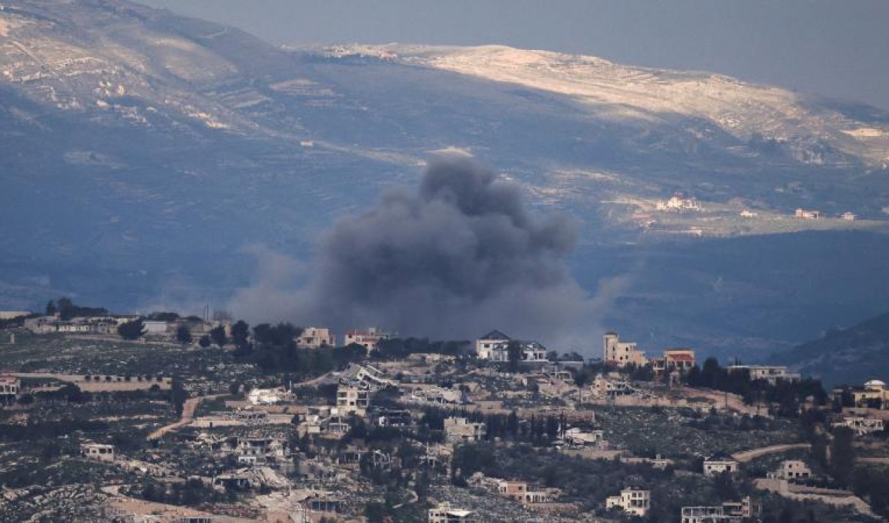 İşgalci İsrail Lübnan’ın güneyi ve doğusundaki beldelere yeni hava saldırıları düzenledi