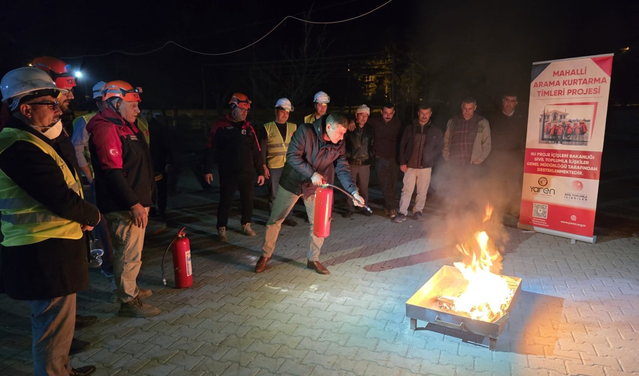 Akşehir’de MAK projesi kapsamında afet bilinci eğitimleri sürüyor