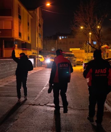 Mahallede yayılan gaz kokusu paniğe neden oldu