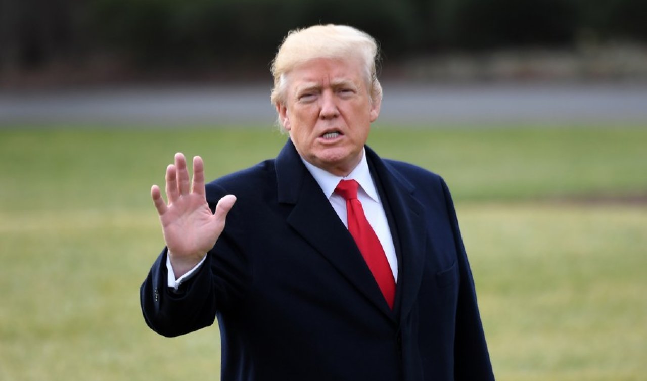 Trump: İşi bitirene kadar ayrılmayacağız