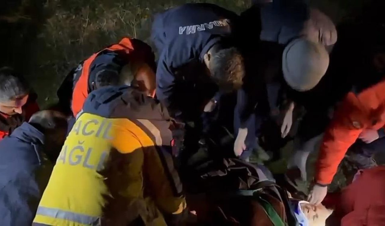 Ormanda kaybolan yaşlı kadın baygın halde bulundu 