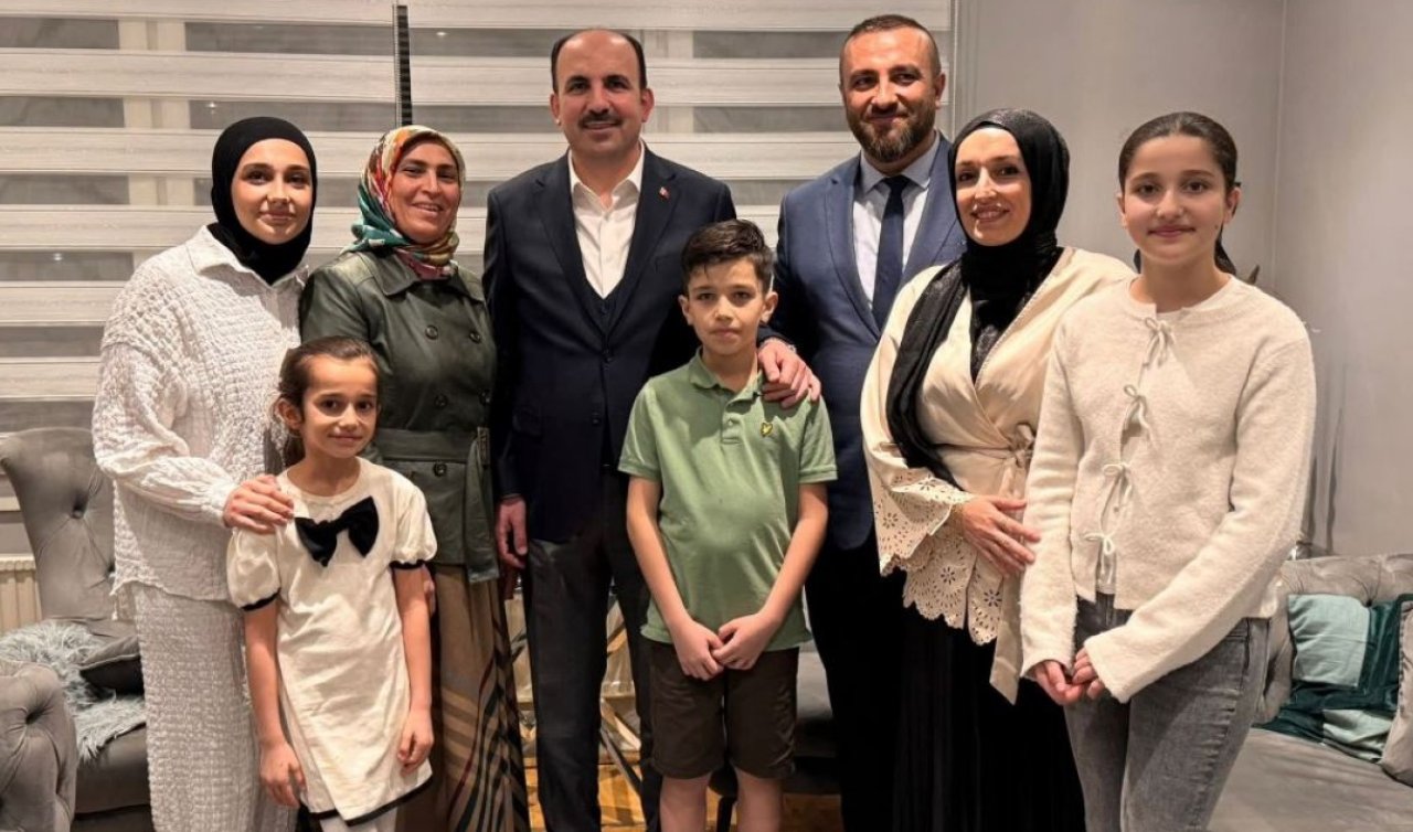 Başkan Altay İsveç’te Konyalı gurbetçi ailenin misafiri oldu