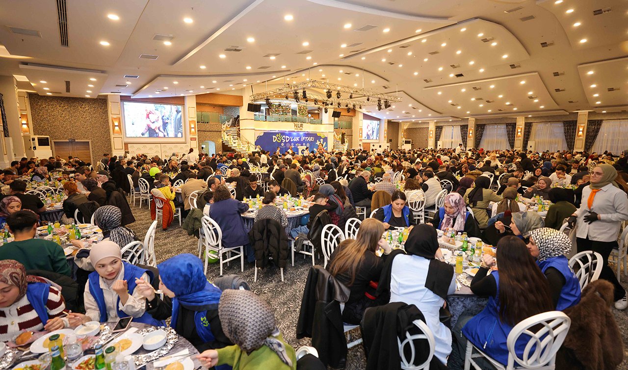 DOSD Meram ailesi geleneksel iftar sofrasında buluştu