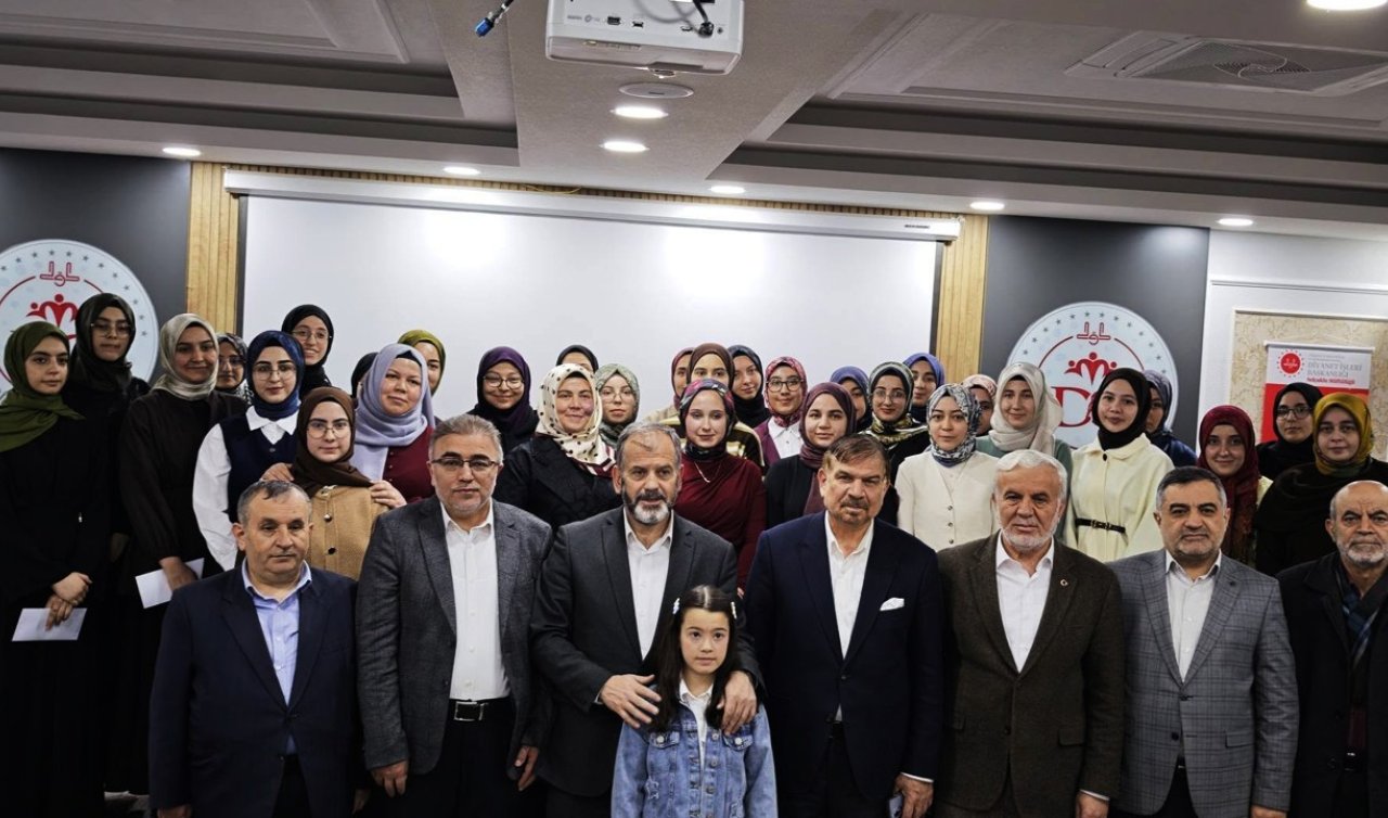 Konya’da Manevi Baharımız Üç Aylar Proje Yarışması’nın ödül töreni yapıldı