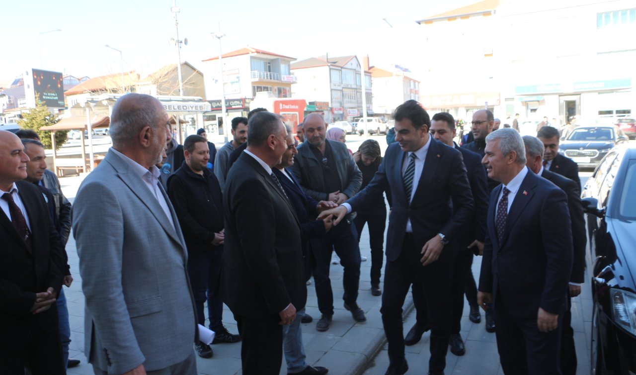 Milli Savunma Bakan Yardımcısı Heybet Yunak’ta ziyaretlerde bulundu