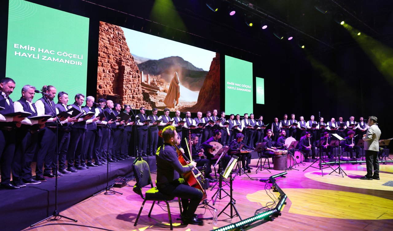 Selçuklu Sanat Akademisi ilahi konseri ile gönüllere dokundu
