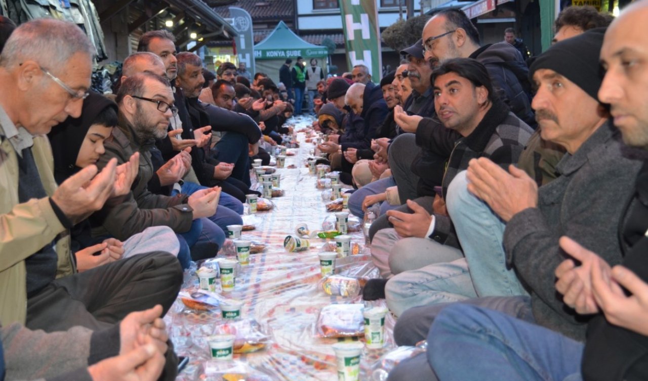 Konya’da “Ümmet İftarı’’ düzenlendi