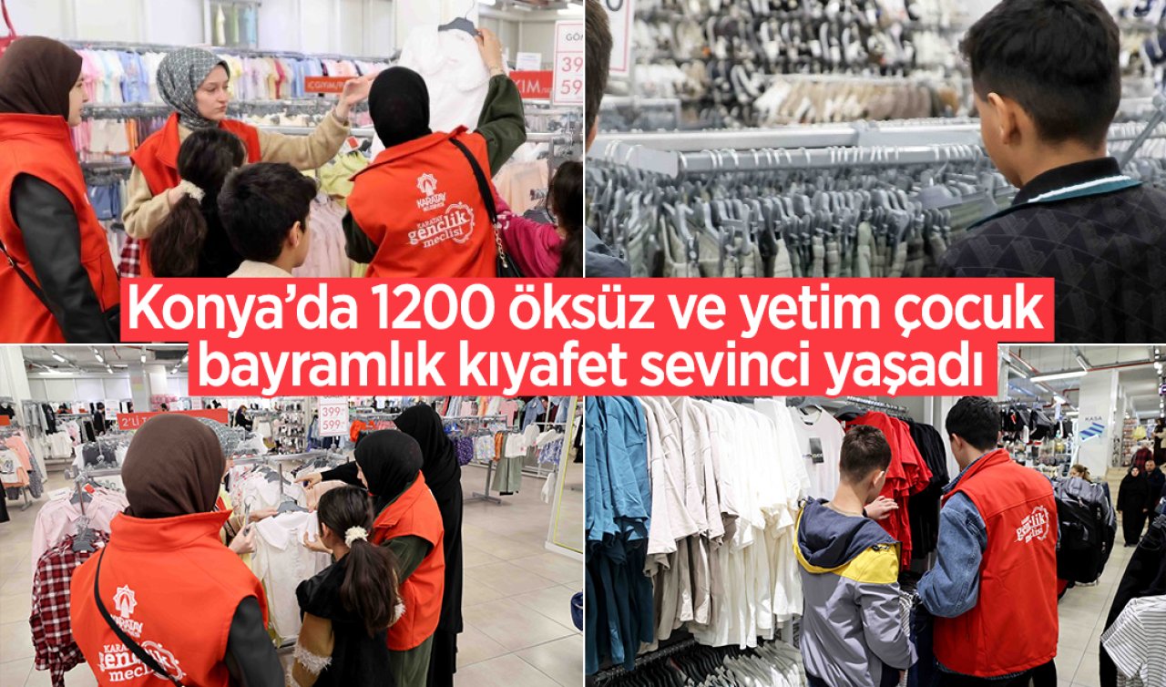 Karatay Gençlik Meclisi gönüllülerinden çocuklara bayram sürprizi