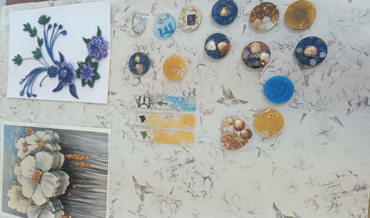 Seydişehir’de yükümlülere yönelik kağıt rölyef kursu düzenlendi   