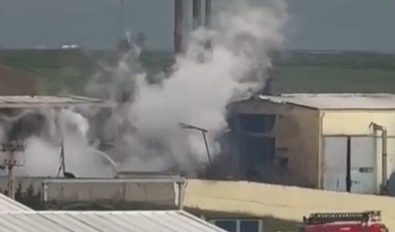 Yağ fabrikasında patlama: 1 işçi hayatını kaybetti