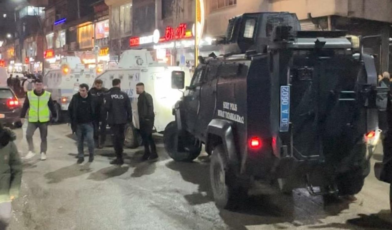 Taşlı sopalı kavga: 1’i polis 2 yaralı
