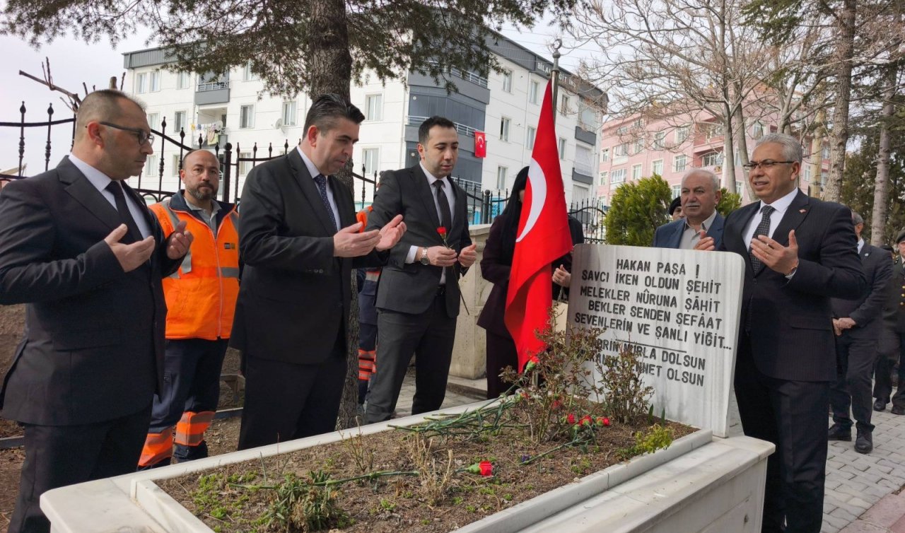 Karapınar ve Ereğli’de şehitler anıldı