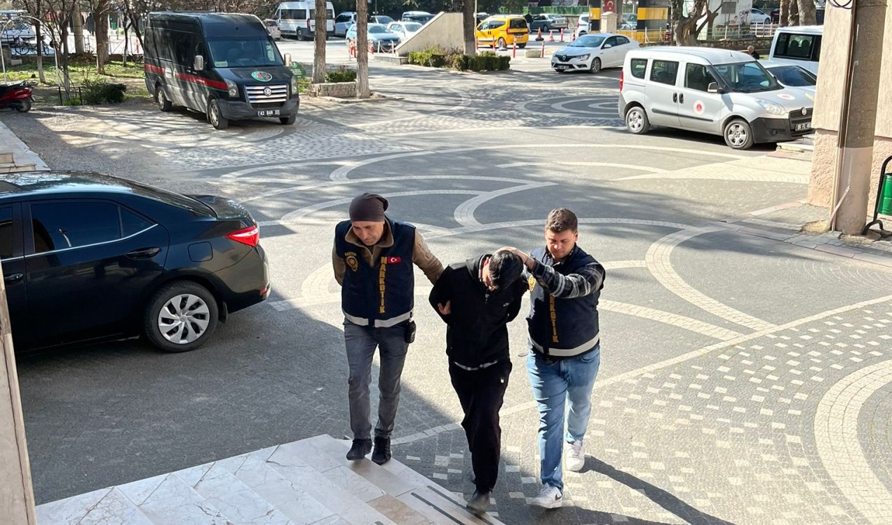 Konya’da uyuşturucu operasyonunda 1 şüpheli tutuklandı