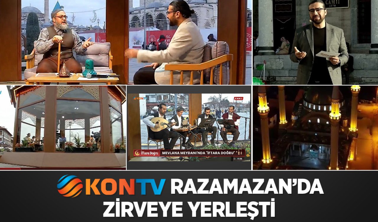KONTV Ramazan’da zirveye yerleşti