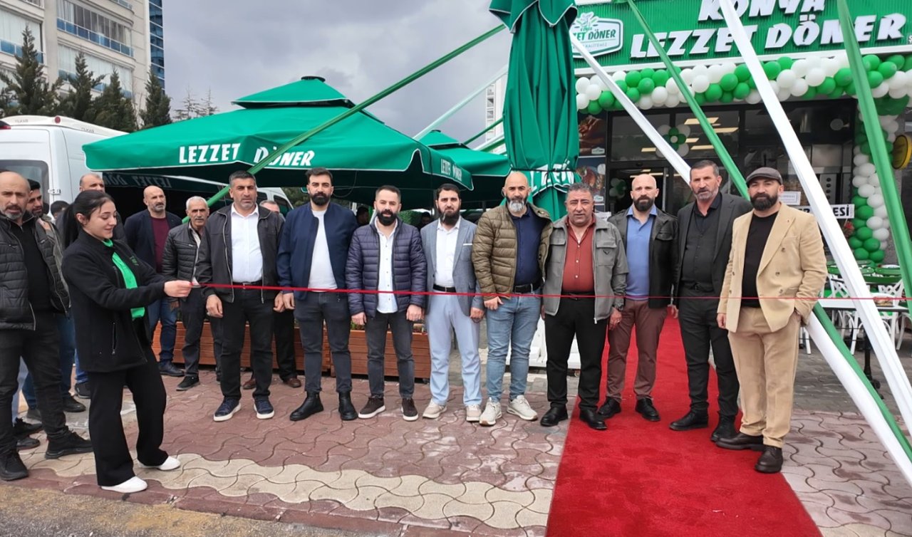 Konya’nın markası büyümeye devam ediyor! Lezzet döner 11. şubesini açtı