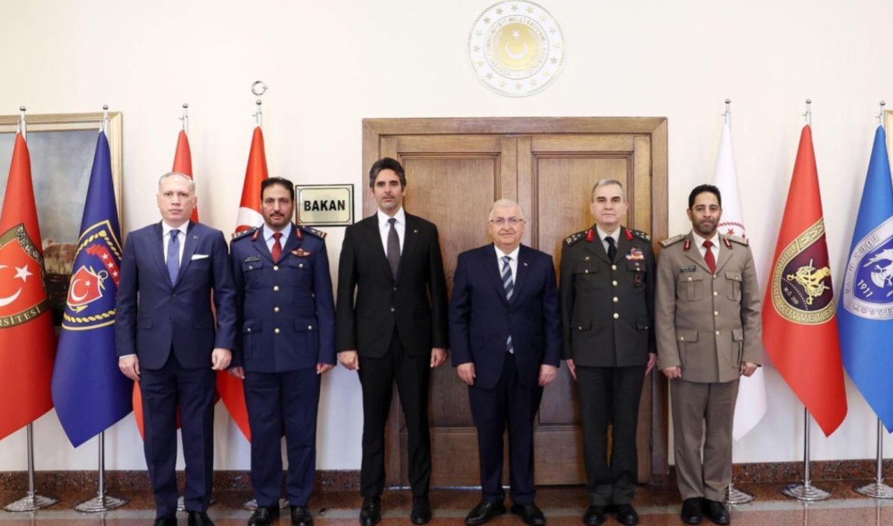 Milli Savunma Bakanı Güler Katar heyetini kabul etti