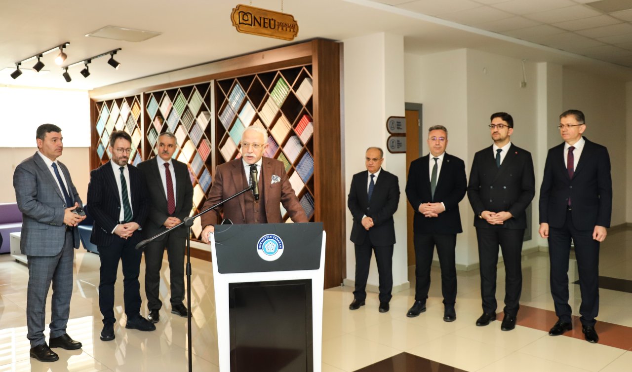 NEÜ Yaptıklarıyla anılan, anlatılan ve taklit edilen bir üniversite haline geldi