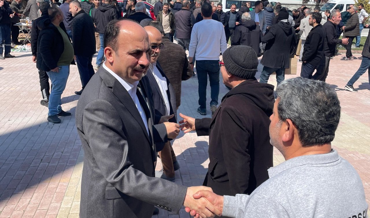 Başkan Altay 3. Organize Sanayi Camii’nde vatandaşlarla bir araya geldi