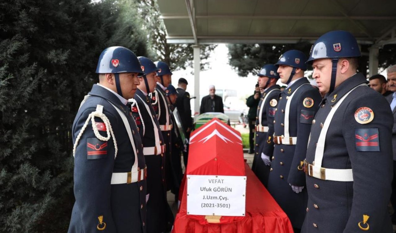 Kalp krizi geçiren uzman çavuş toprağa verildi