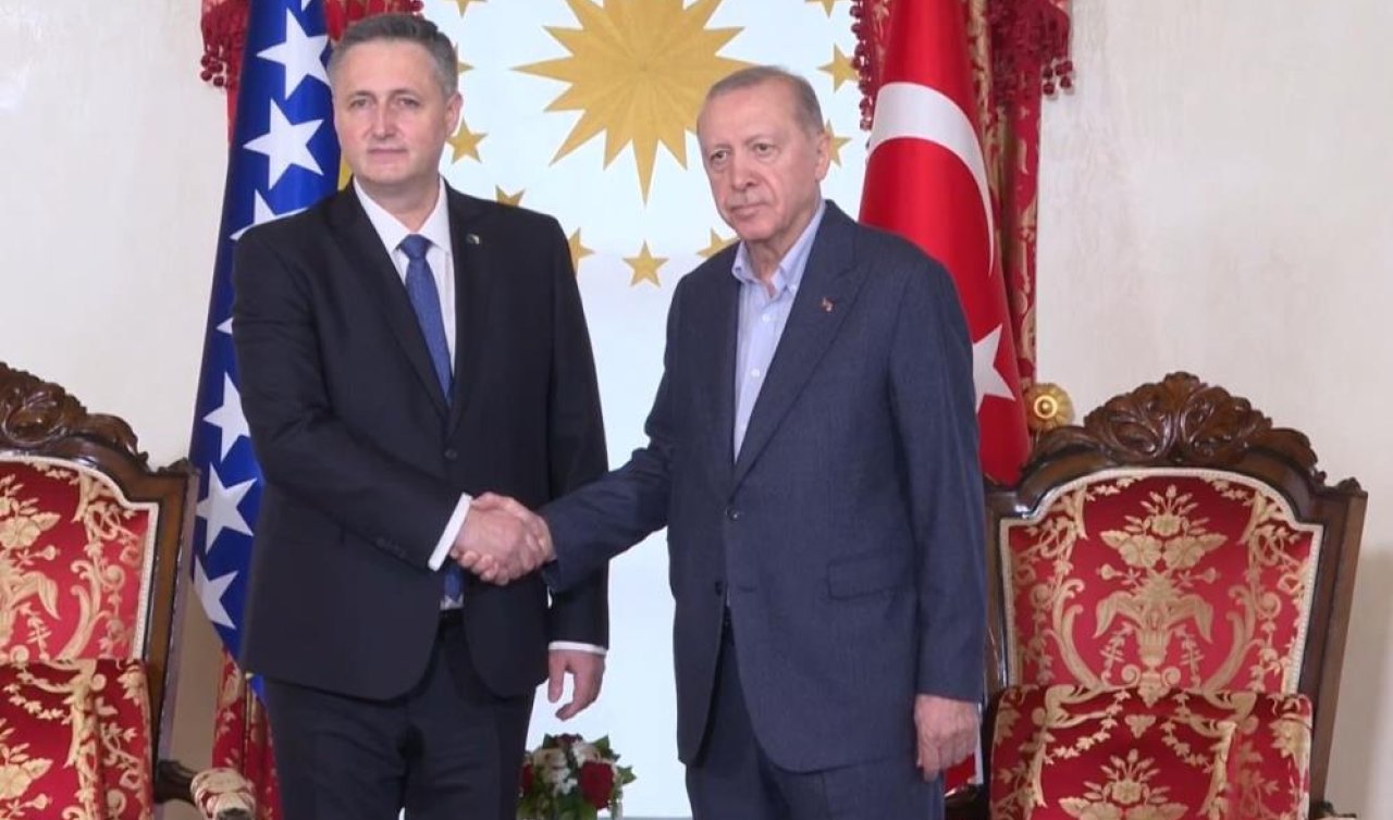 Cumhurbaşkanı Erdoğan, Bosna Hersek Başkanı Becirovic ile görüştü