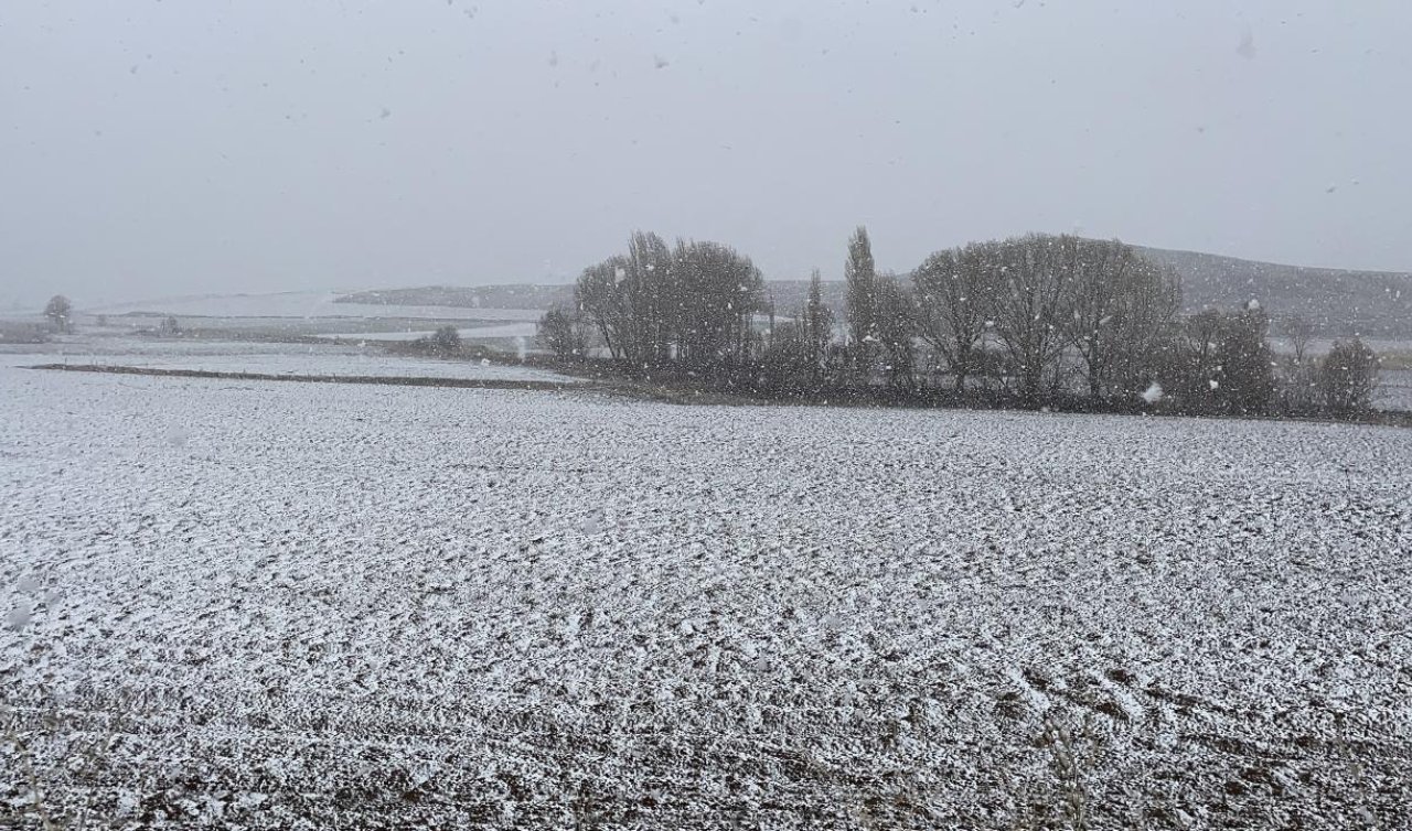 Bazı illerde kar etkili oldu