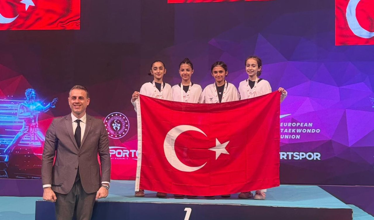 Başkan Altay Bronz Madalya kazanan Melek Su’yu tebrik etti