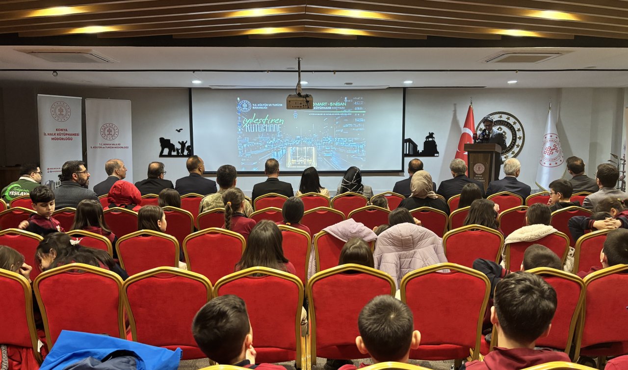 Konya’da 62. Kütüphane Haftası kutlandı