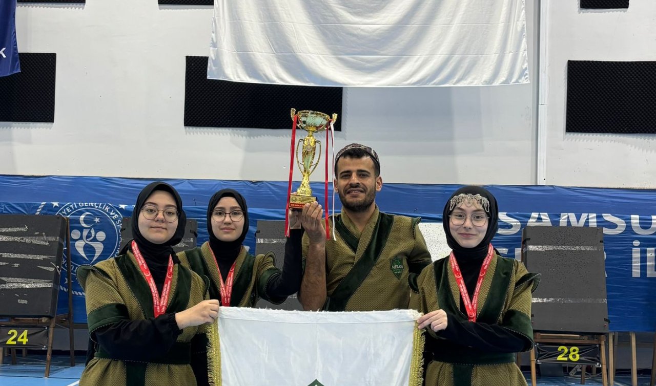 Meram’ın genç okçuları Türkiye üçüncüsü oldu