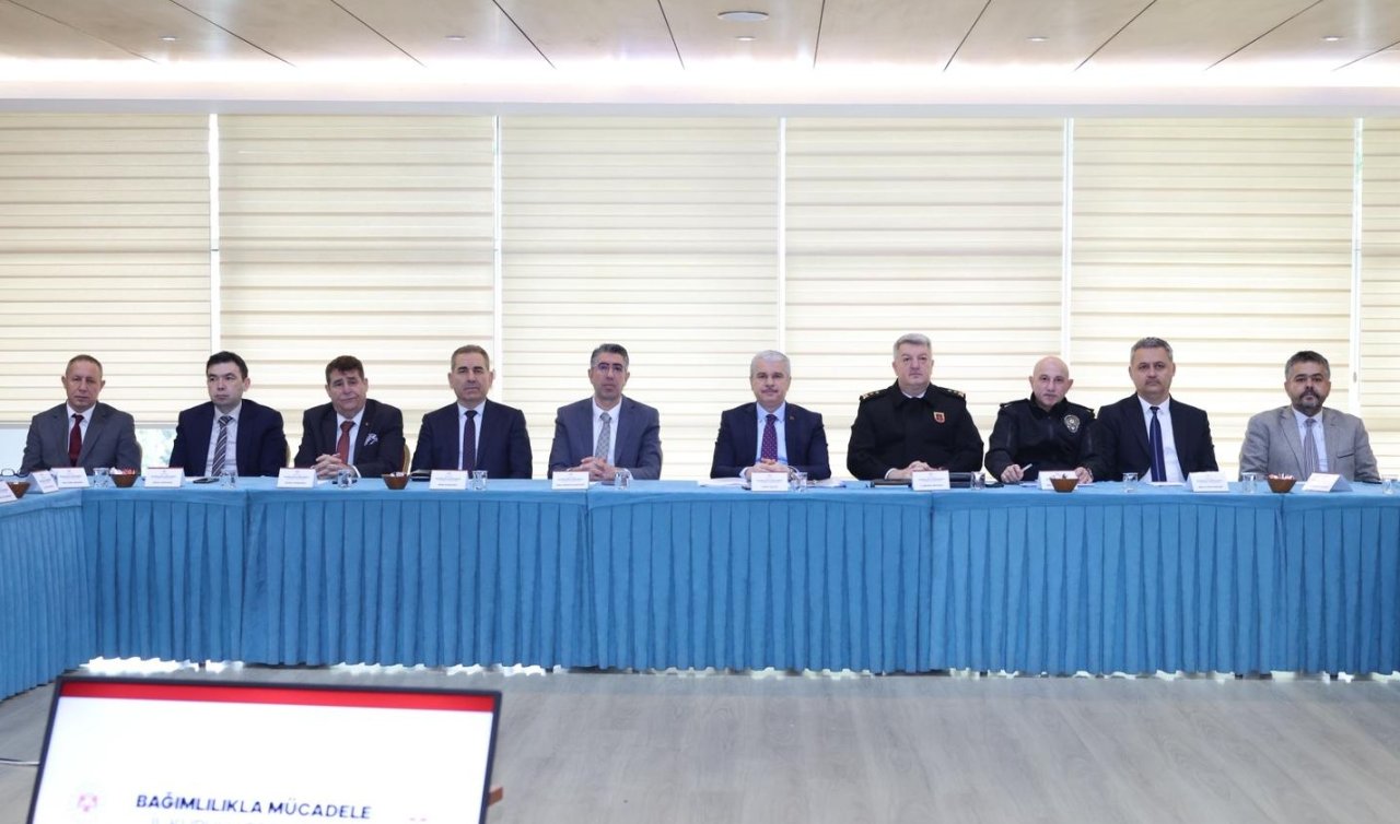 Bağımlılıkla Mücadele İl Koordinasyon Kurulu Toplantısı Vali İbrahim Akın Başkanlığında Gerçekleştirildi