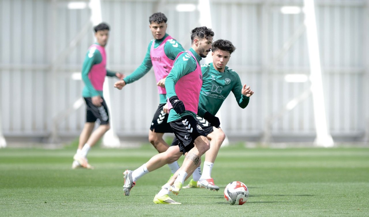 Konyaspor Samsunspor maçı hazırlıklarını sürdürüyor