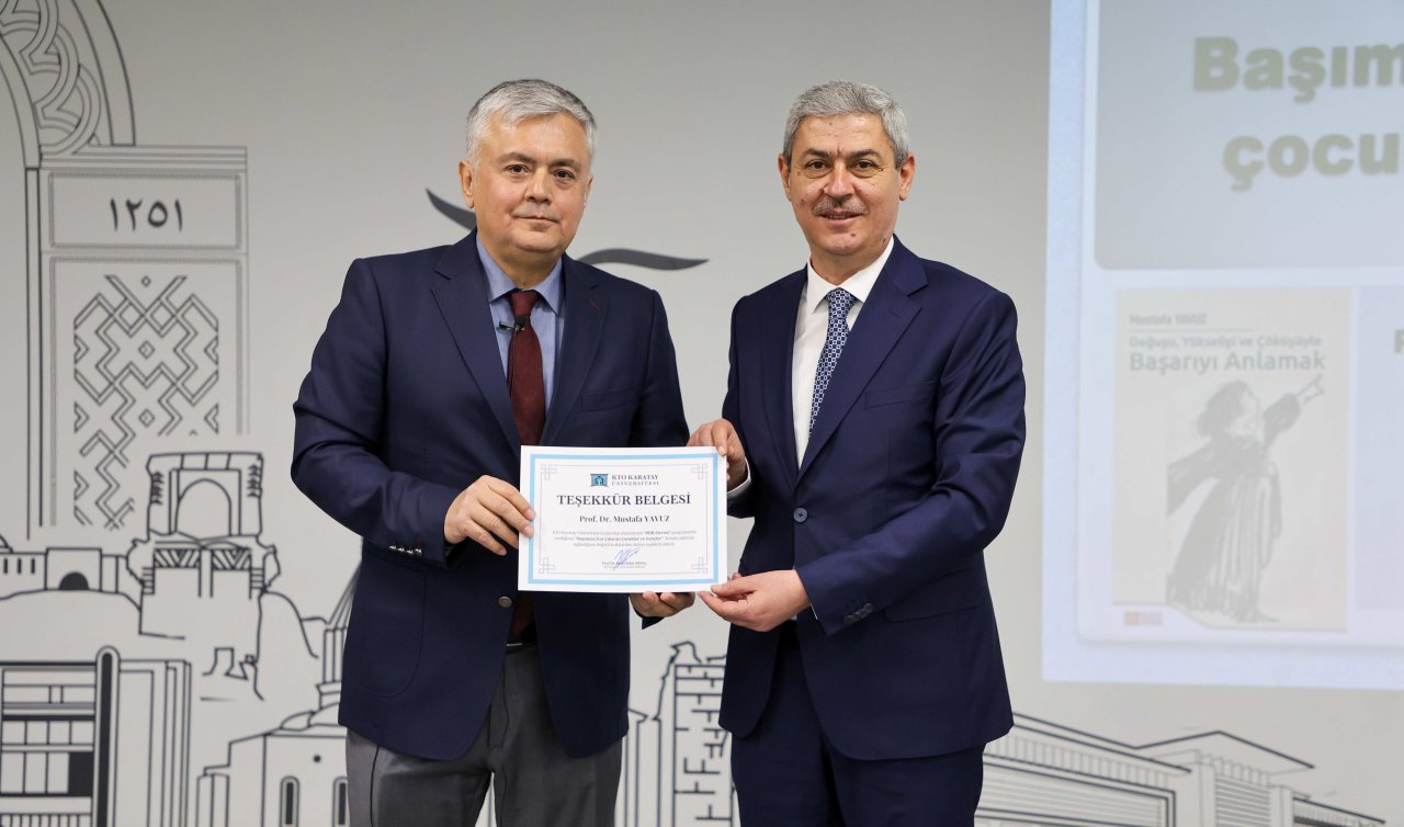 PDR Zirvesi KTO Karatay Üniversitesi ev sahipliğinde başladı