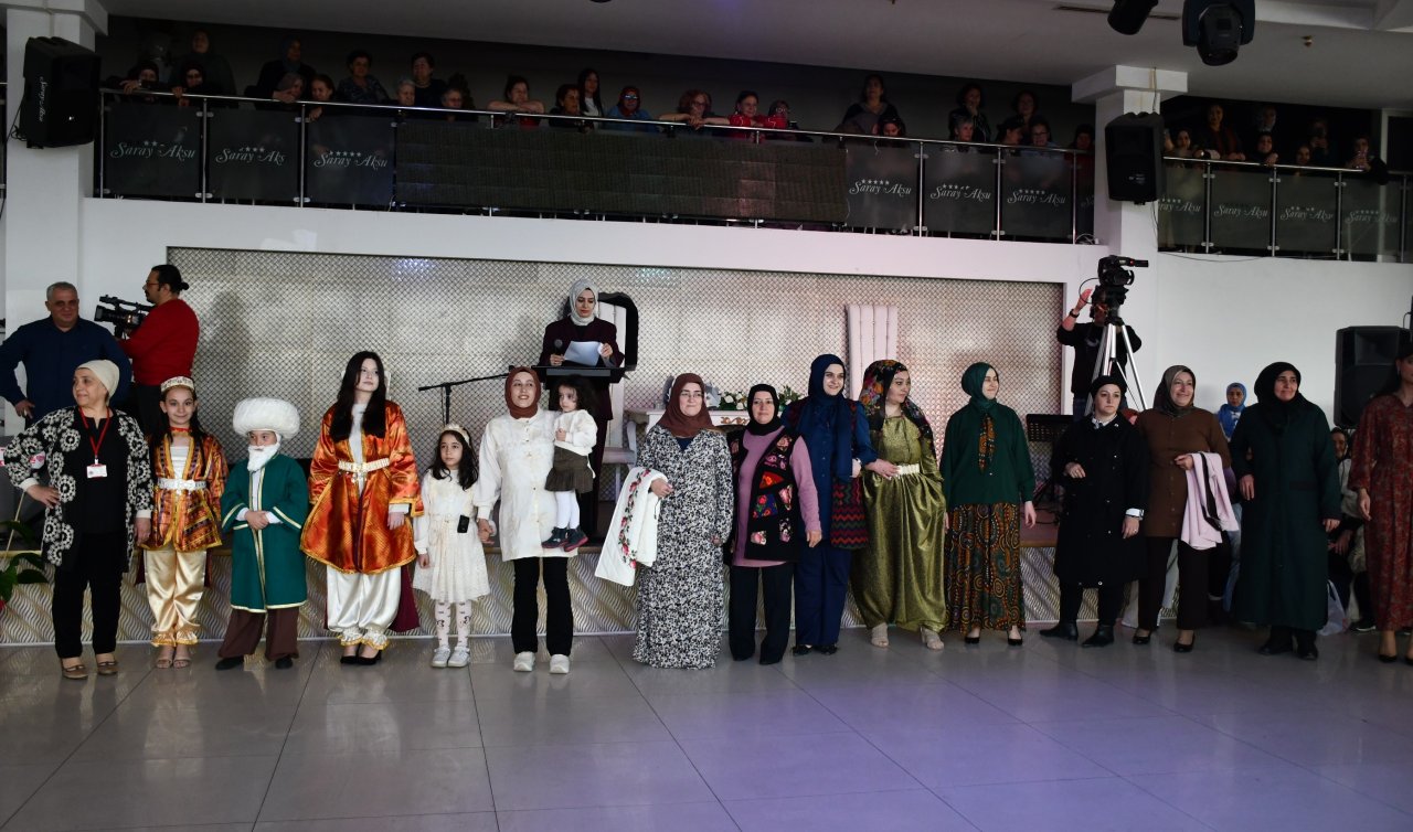 Akşehir’de Halk Eğitim Merkezi’nden giyim defilesi
