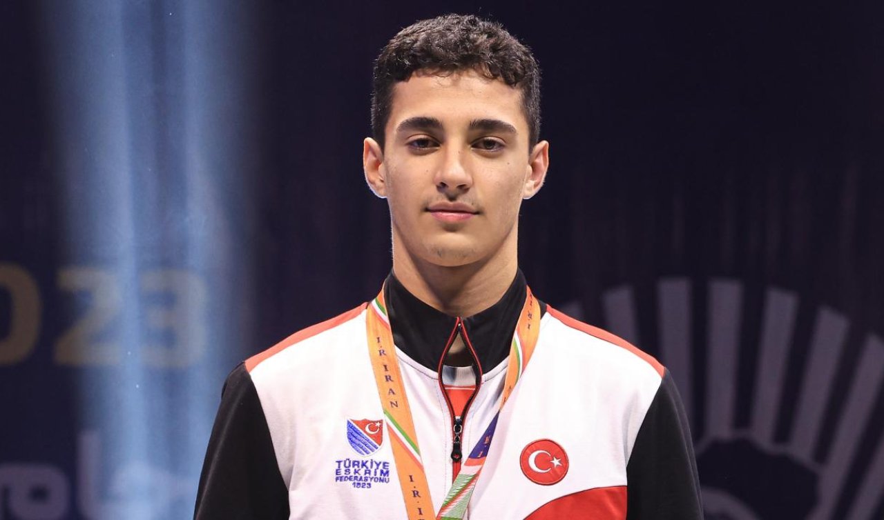 Milli eskrimci Yaman’dan altın madalya