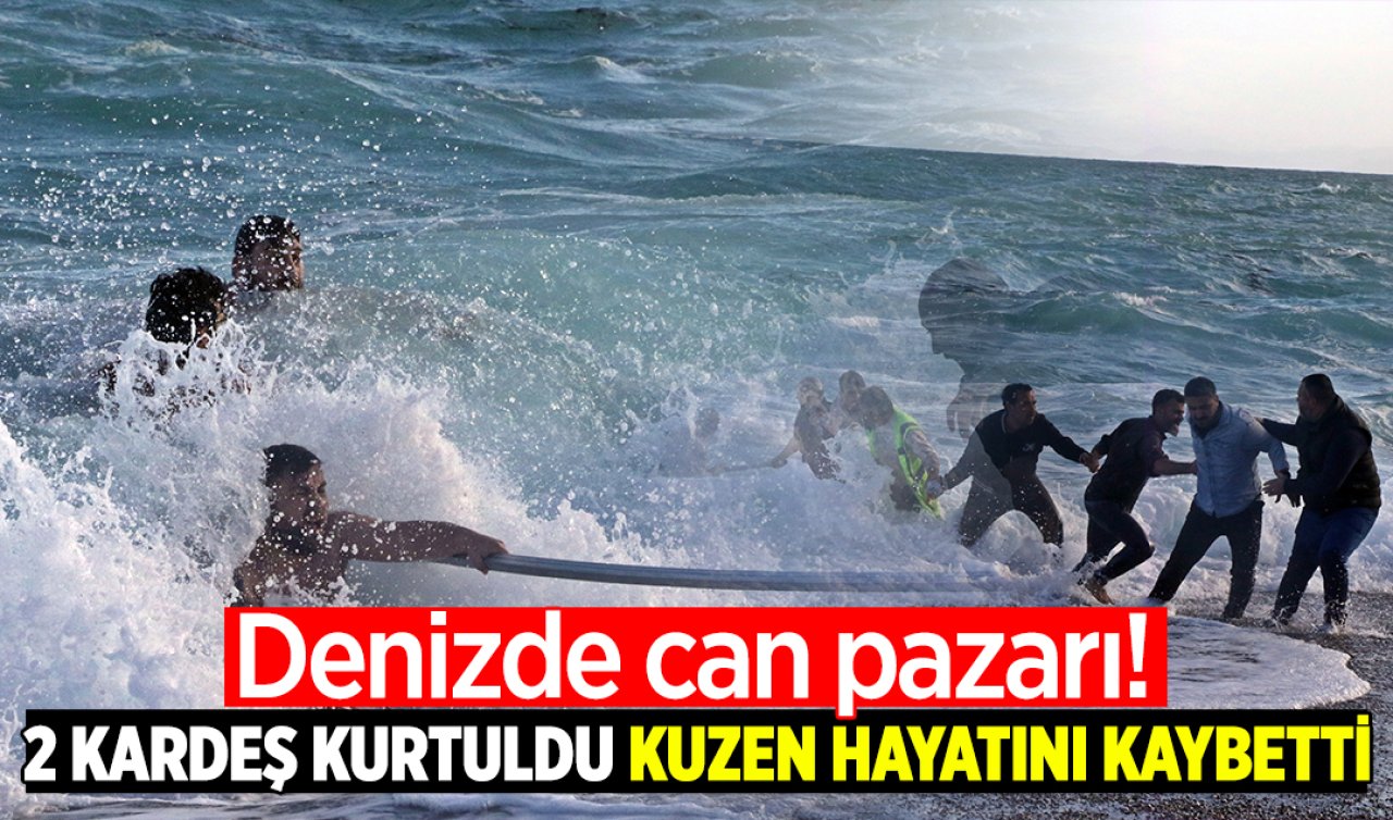 Dünyaca ünlü sahilde can pazarı: 2 kardeş kurtuldu kuzen hayatını kaybetti