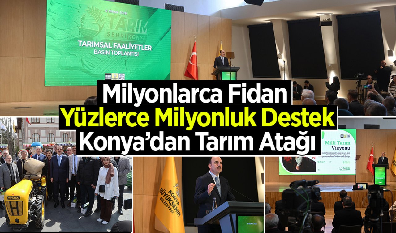 Başkan Altay: “Konya’mızın bereketli topraklarını hep birlikte daha güçlü yarınlara taşımaya devam edeceğiz’’ 