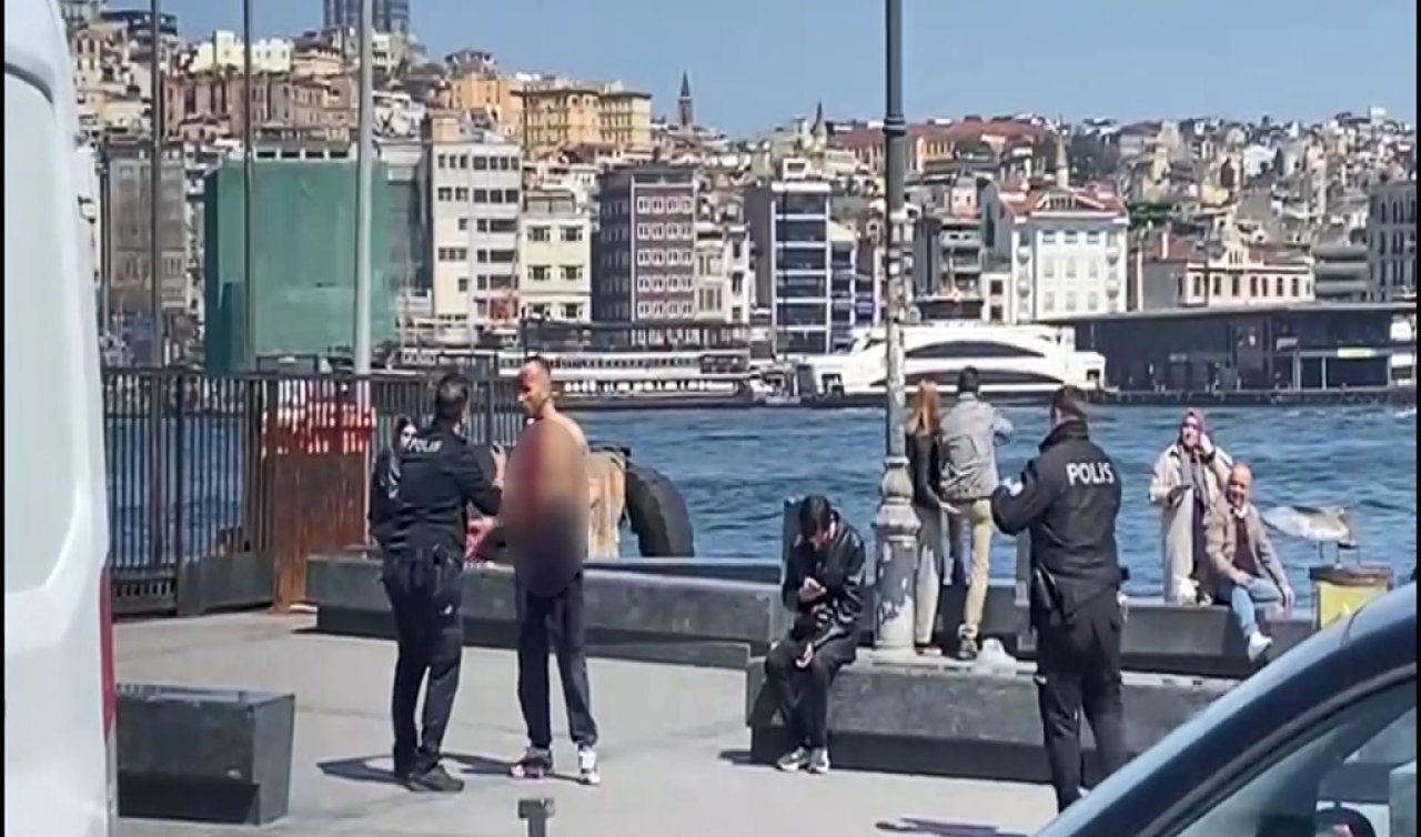 Büfeden aldığı döner bıçağıyla kendisini yaraladı