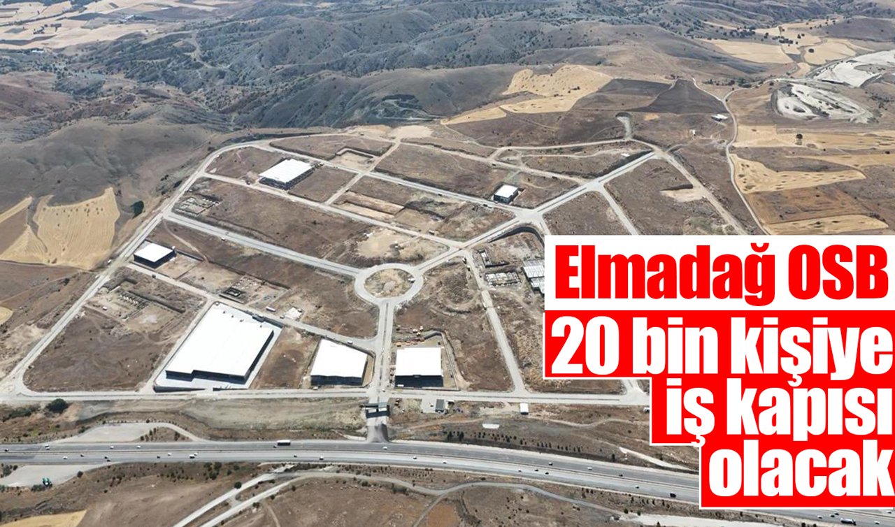 Elmadağ OSB 20 bin kişiye iş kapısı olacak