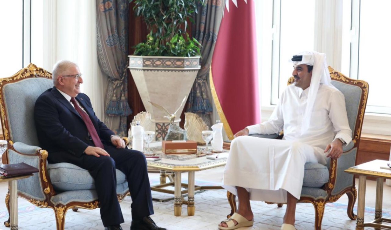 Bakan Güler Katarlı mevkidaşı Al Sani ile görüştü