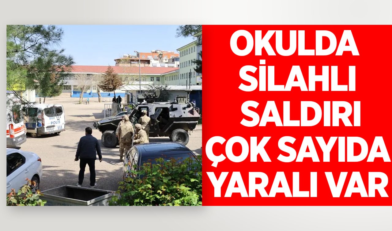 Lisede silahlı saldırı: Çok sayıda yaralı var 
