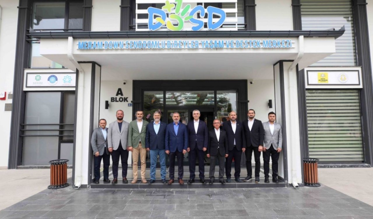 MÜSİAD Konya’dan DOSD Meram’a anlamlı ziyaret