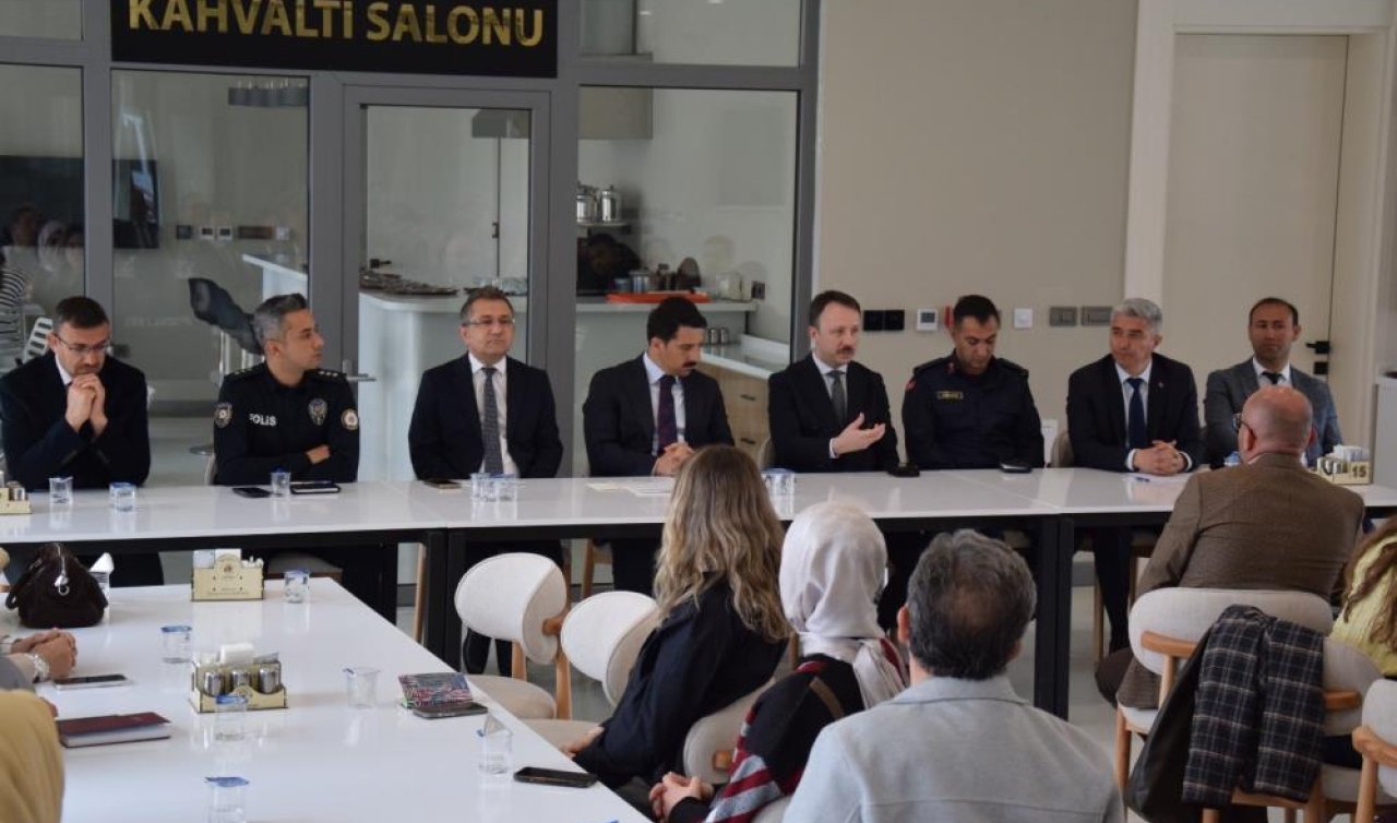 Karapınar’da eğitimde güvenlik ve rehberlik ele alındı