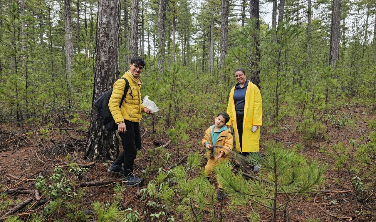 Beyşehir’de doğa tutkunları hem yürüyüş hem de kuzugöbeği için buluştu