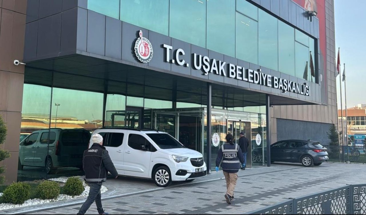 Uşak Belediyesi’ne 2. dalga operasyon: 25 gözaltı