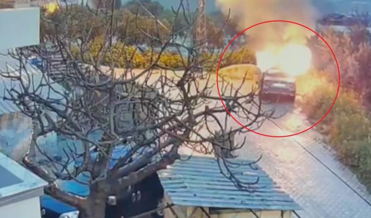 Otomobili kundaklandı faili yeğeni çıktı 