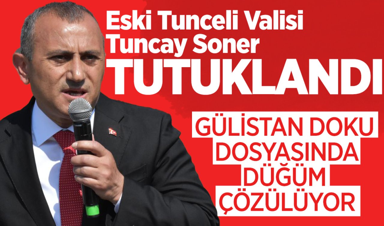 Gülistan Doku soruşturması: Eski Tunceli Valisi Tuncay Soner tutuklandı