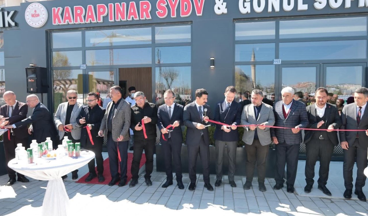 Karapınar’da “Gönül Sofrası’’ kapılarını açtı